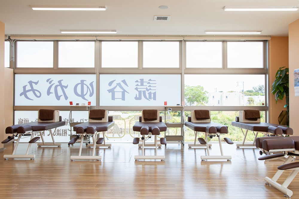 読谷ゆがみ鍼灸整骨院の内観