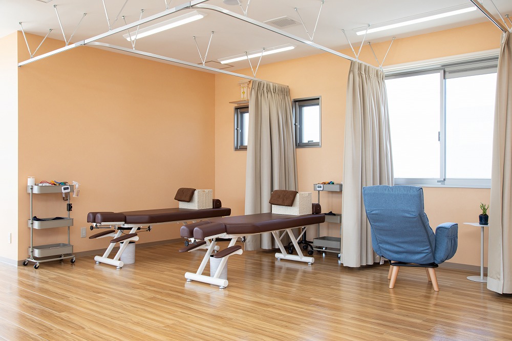 読谷ゆがみ鍼灸整骨院の内観