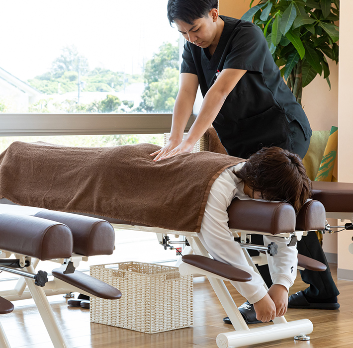 キッズスペース完備！ お子様連れのご来院もOK！読谷ゆがみ鍼灸整骨院